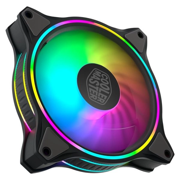 فن کیس کولر مستر MASTERFAN MF120 BLACK HALO 3IN1