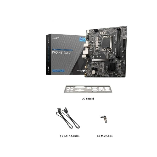 مادربرد ام اس آی مدل PRO H610M-G DDR5