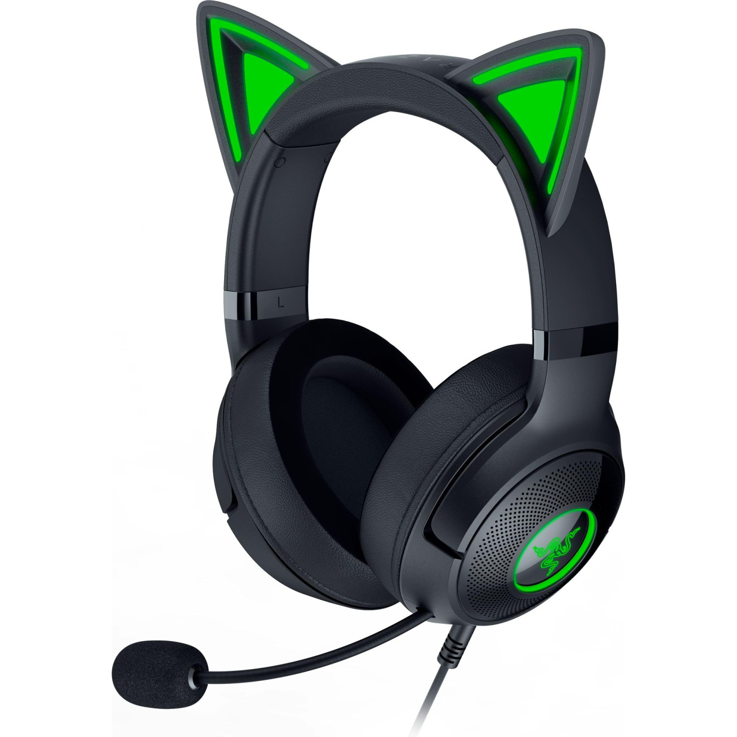 هدست ریزر مدل Razer Kraken V2 Pro Kitty Edition Black Wired